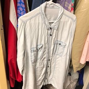 Blue jean shirt